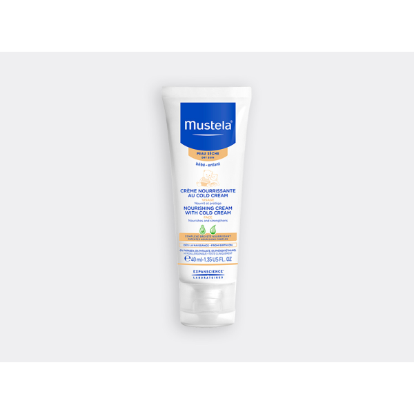 MUSTELA Подхранващ лосион за бебе с Колд Крем за суха кожа 40мл. MUSTELA Подхранващ лосион за бебе с Колд Крем за суха кожа 40мл.