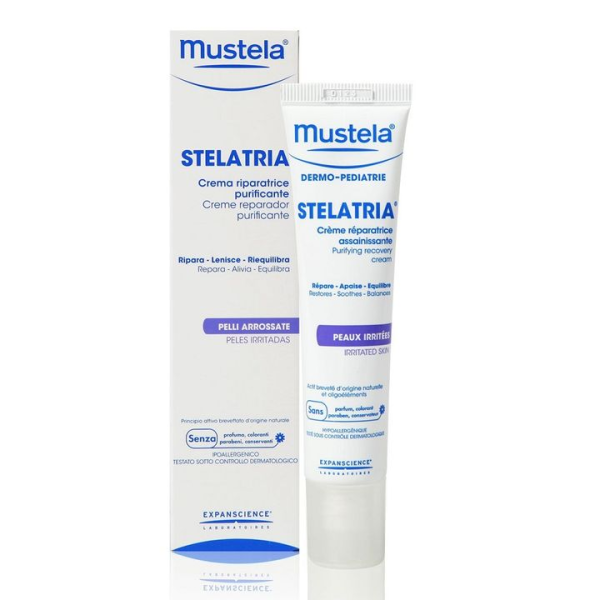 MUSTELA STELATRIA Почистващ възстановяващ крем за раздразнена кожа 40мл.