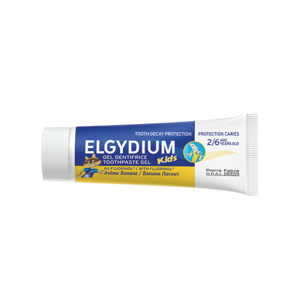 ELGYDIUM Детска паста за зъби Банан, 2-6 години, 50 мл. ELGYDIUM Детска паста за зъби Банан, 2-6 години, 50 мл.