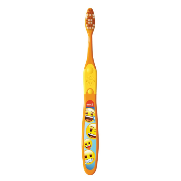 ELGYDIUM Emoji Детска четка за зъби 7-12 години, 1 бр.