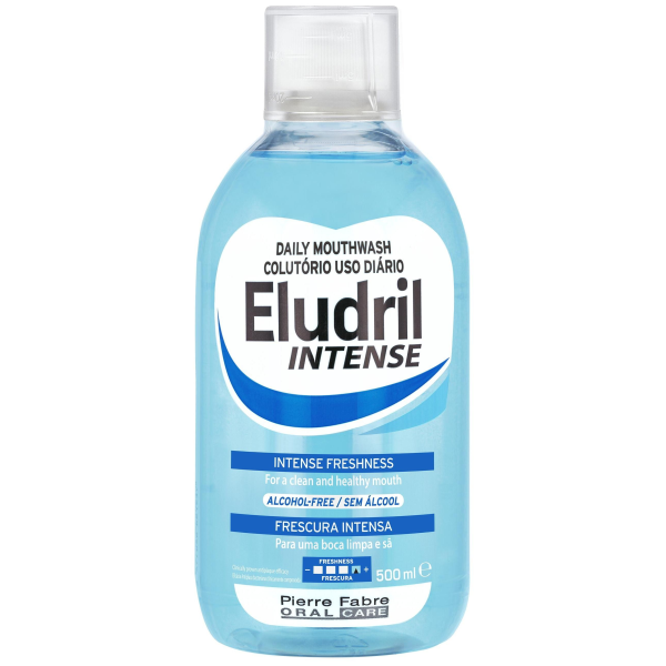 ELUDRIL Intense Ежедневна вода за уста, 500 мл.
