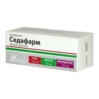 ФАРМА АД Седафарм, 50 таблетки