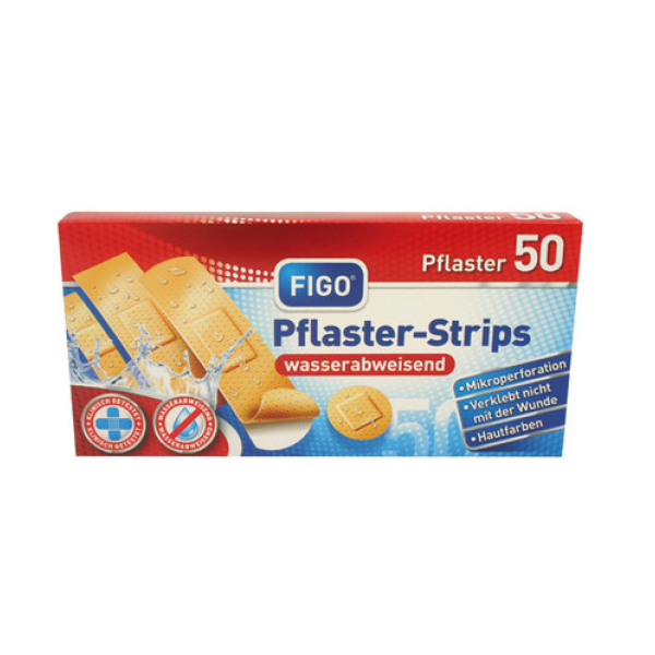 FIGO Pflaster-Strips Лепенки микс, 50 бр./100 бр.