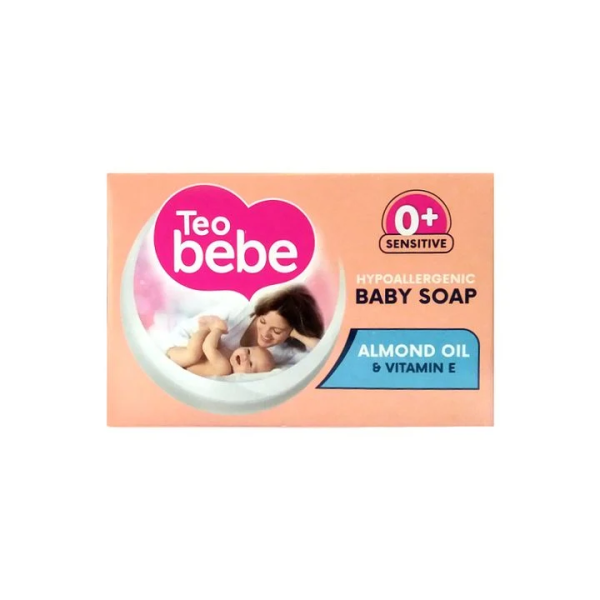 TEO BEBE ALMOND OIL & VITAMIN E Бебешки крем-сапун с бадем и витамин Е 75гр. TEO BEBE ALMOND OIL & VITAMIN E Бебешки крем-сапун с бадем и витамин Е 75гр.