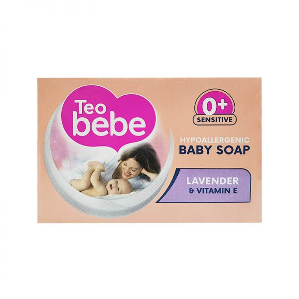 TEO BEBE LAVANDER Бебешки крем-сапун с екстракт от лавандула 75гр.