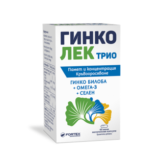 FORTEX Гинколек Трио, 60 капсули