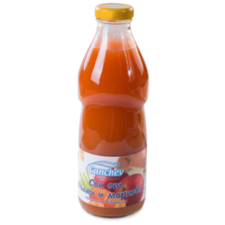 GANCHEV Бебешки сок ябълки и моркови 750мл.