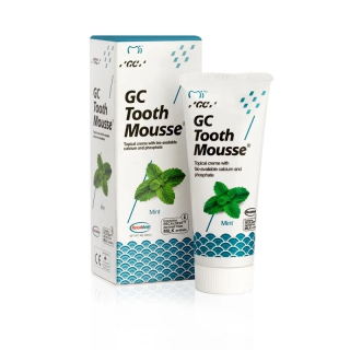 GC Tooth Mousse Реминерализиращ дентален крем Мента, 40 гр
