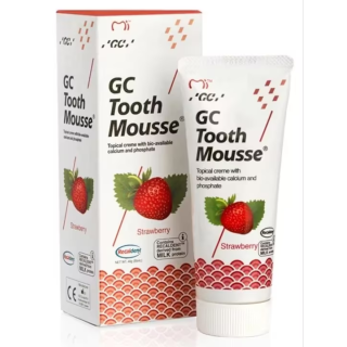 GC Tooth Mousse Реминерализиращ дентален крем Ягода, 40 гр