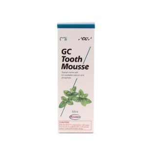 GC Tooth Mousse Реминерализиращ топикален крем Мента, 35 мл