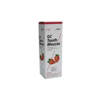GC Tooth Mousse Реминерализиращ топикален крем Ягода, 35 мл