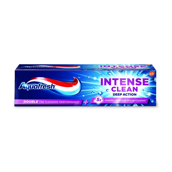 AQUAFRESH INTENSE CLEAN DEEP ACTION Паста за зъби 75мл.