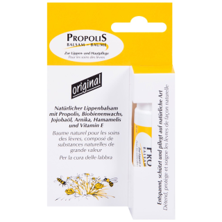 PROPOLIS Балсам за устни срещу поява на херпеси с Прополис и Витамин Е, 10 мл. PROPOLIS Балсам за устни срещу поява на херпеси с Прополис и Витамин Е, 10 мл.
