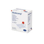 HARTMANN Medicomp Стерилни компреси от нетъкан текстил, 4 дипли, 10 х 10 см, 50х2 бр./ 5х2 бр. HARTMANN Medicomp Стерилни компреси от нетъкан текстил, 4 дипли, 10 х 10 см, 50х2 бр./ 5х2 бр.