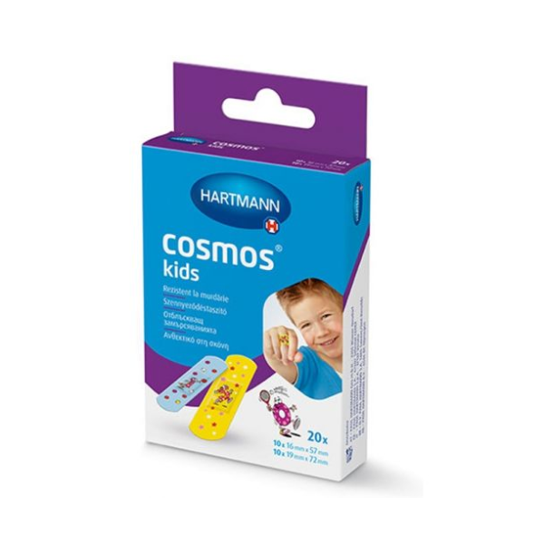 HARTMANN Cosmos Kids Детски пластири, 2 размера, 20бр. HARTMANN Cosmos Kids Детски пластири, 2 размера, 20бр.