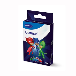 HARTMANN Cosmos Kids PJ Masks Детски пластири, 3 размера, 12 бр.
