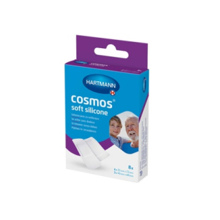 HARTMANN Cosmos Soft Silicone Пластири, 2 размера, 8 бр.