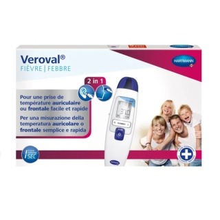 HARTMANN Veroval Инфрачервен термометър 2в1, 1 бр.