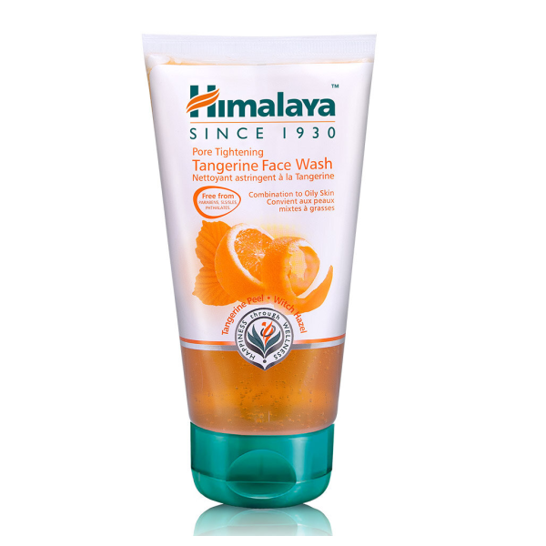 HIMALAYA HERBALS Гел за лице свиващ порите с мандарина 150мл.