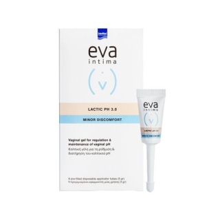 EVA INTIMA Lactic гел рН 3.8 апликатор, 9 бр.