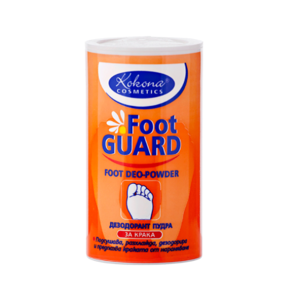 KOKONA FOOT GUARD Пудра за крака 50г. KOKONA FOOT GUARD Пудра за крака 50г.