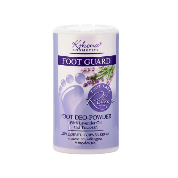 KOKONA FOOT GUARD RELAX Пудра за крака 50г.