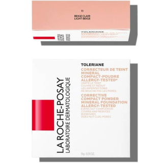 LA ROCHE-POSAY Toleriane Коригираща компактна пудра, 11 Светло Бежово, 9.5 гр., 412042