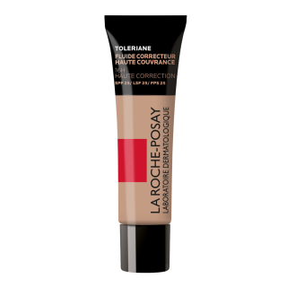 LA ROCHE-POSAY Toleriane SPF 25 Фон дьо тен Флуид, коригиращ, пълно покритие, 13 Пясъчно Бежово, 30 мл., 863964