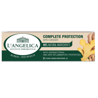 L'angelica Паста за зъби с Джинджифил - Тотална защита, 75мл