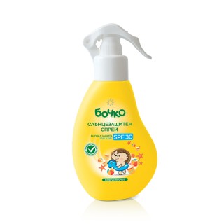 БОЧКО Слънцезащитен спрей 150мл. SPF30 / SPF50 