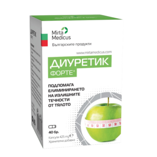 МИРТА МЕДИКУС Диуретик Форте, 40 капсули