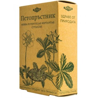 ПЕТОПРЪСТНИК /ОЧЕБОЛЕЦ/ стрък 50 гр.H.POTENTILLAE НВН ПЕТОПРЪСТНИК /ОЧЕБОЛЕЦ/ стрък 50 гр.H.POTENTILLAE НВН