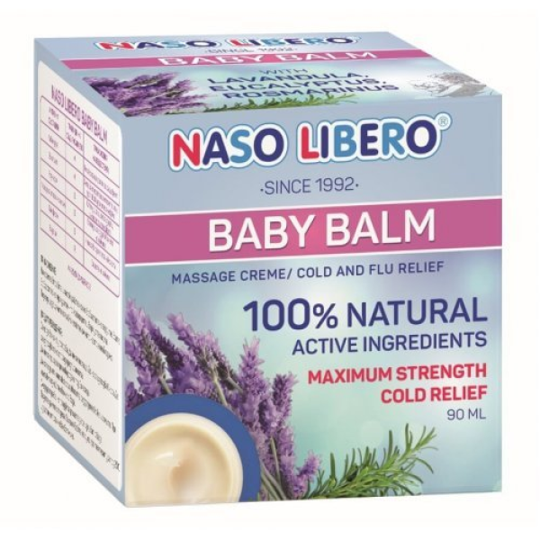 NASO LIBERO Baby Balm Масажен крем, 90 мл