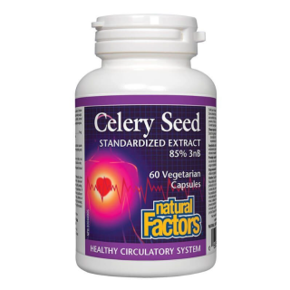 NATURAL FACTORS Целина 75 мг, 60 капсули