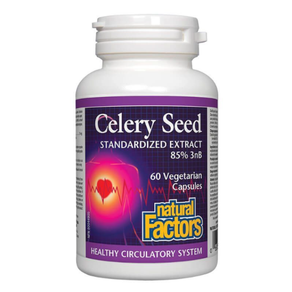 NATURAL FACTORS Целина 75 мг, 60 капсули