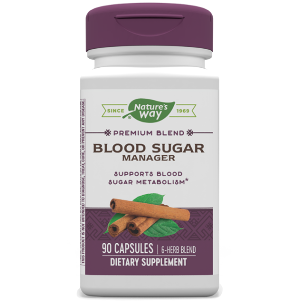 NATURE'S WAY Blood Sugar За контрол на кръвната захар, 90 капсули NATURE'S WAY Blood Sugar За контрол на кръвната захар, 90 капсули