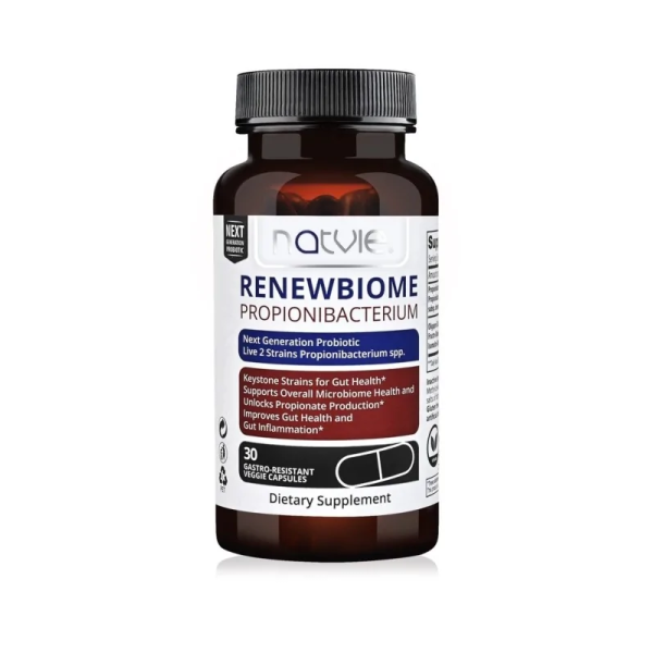 NATVIE RenewBiome Propionibacterium Пробиотик, 30 капсули