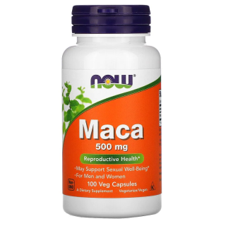 NOW FOODS Мака 500 мг, 100 капсули