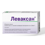 ЛЕВАКСАН капс.80 мг.х14