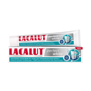 LACALUT Perfect White Паста за зъби, 75 мл.