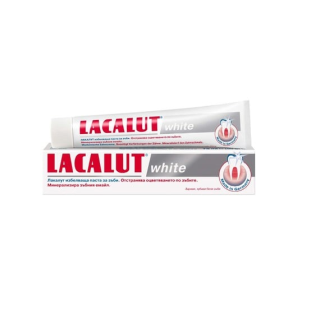 LACALUT White Избелваща паста за зъби, 75 мл