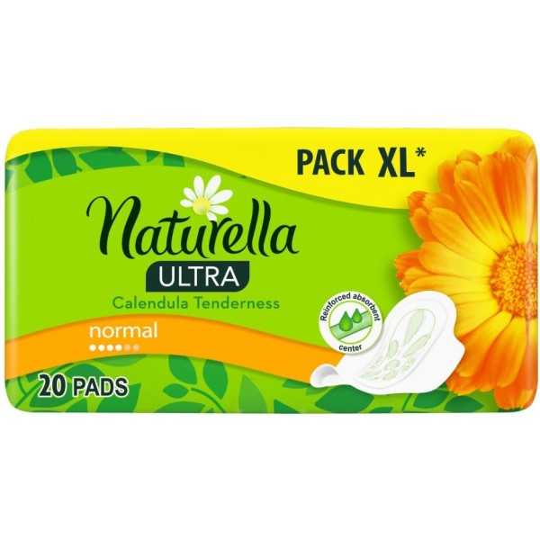 Дамски превръзки NATURELLA ULTRA NORMAL CALENDULA TENDERNESS 20бр.