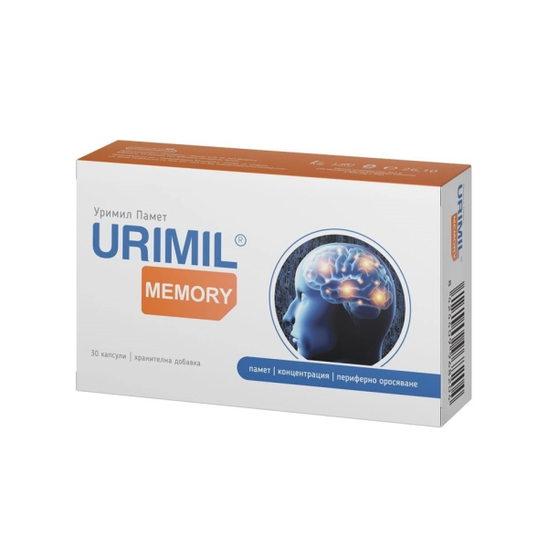 NATURPHARMA Уримил Memory, 30/60 капсули