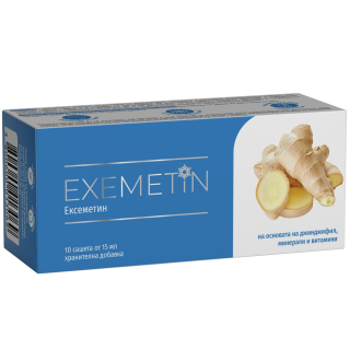 NATURPHARMA Ексеметин, 15 мл Х 10 сашета