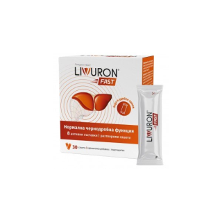 NATURPHARMA Ливурон Фаст сашета, 30 бр.