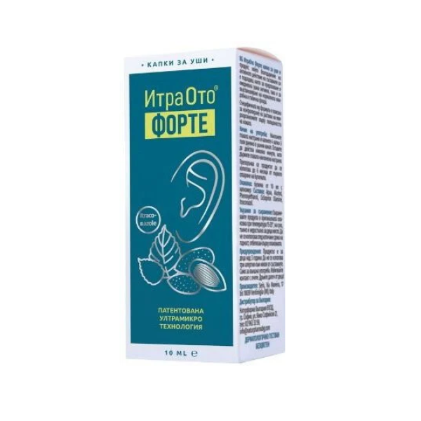 NATURPHARMA Итраото Форте капки за уши, 10 мл