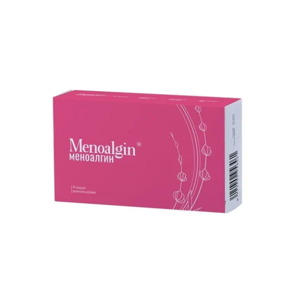 NATURPHARMA Меноалгин, 45 капсули NATURPHARMA Меноалгин, 45 капсули