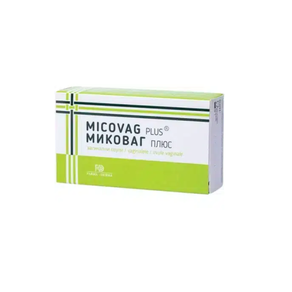 NATURPHARMA Миковаг Плюс вагинални овули, 10 бр. NATURPHARMA Миковаг Плюс вагинални овули, 10 бр.