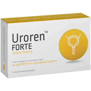 NATURPHARMA Урорен Форте, 15 капсули