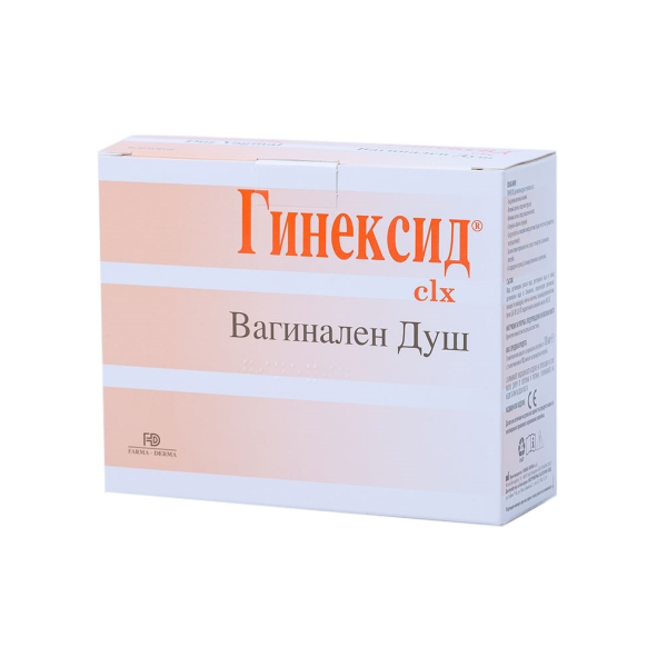 NATURPHARMA Гинексид вагинален душ + вътрешна канюла, 100 мл Х 3 бр. NATURPHARMA Гинексид вагинален душ + вътрешна канюла, 100 мл Х 3 бр.